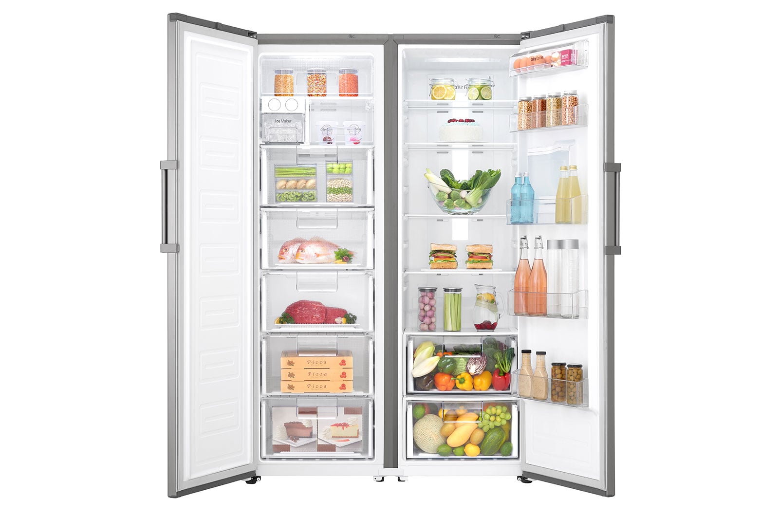 یخچال فریزر دوقلو الجی LG GR-B505ELRZ/GR-F501ELDZ