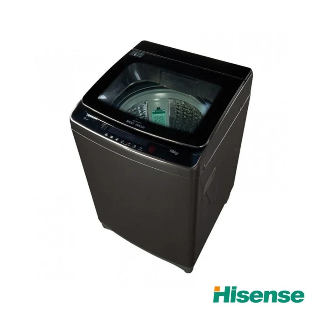 لباسشویی هایسنس 18 کیلو درب از بالا Hisense WTY1802 لباسشویی هایسنس 18 کیلو درب از بالا Hisense WTY1802 1 فروشگاه اینترنتی بانه خرید