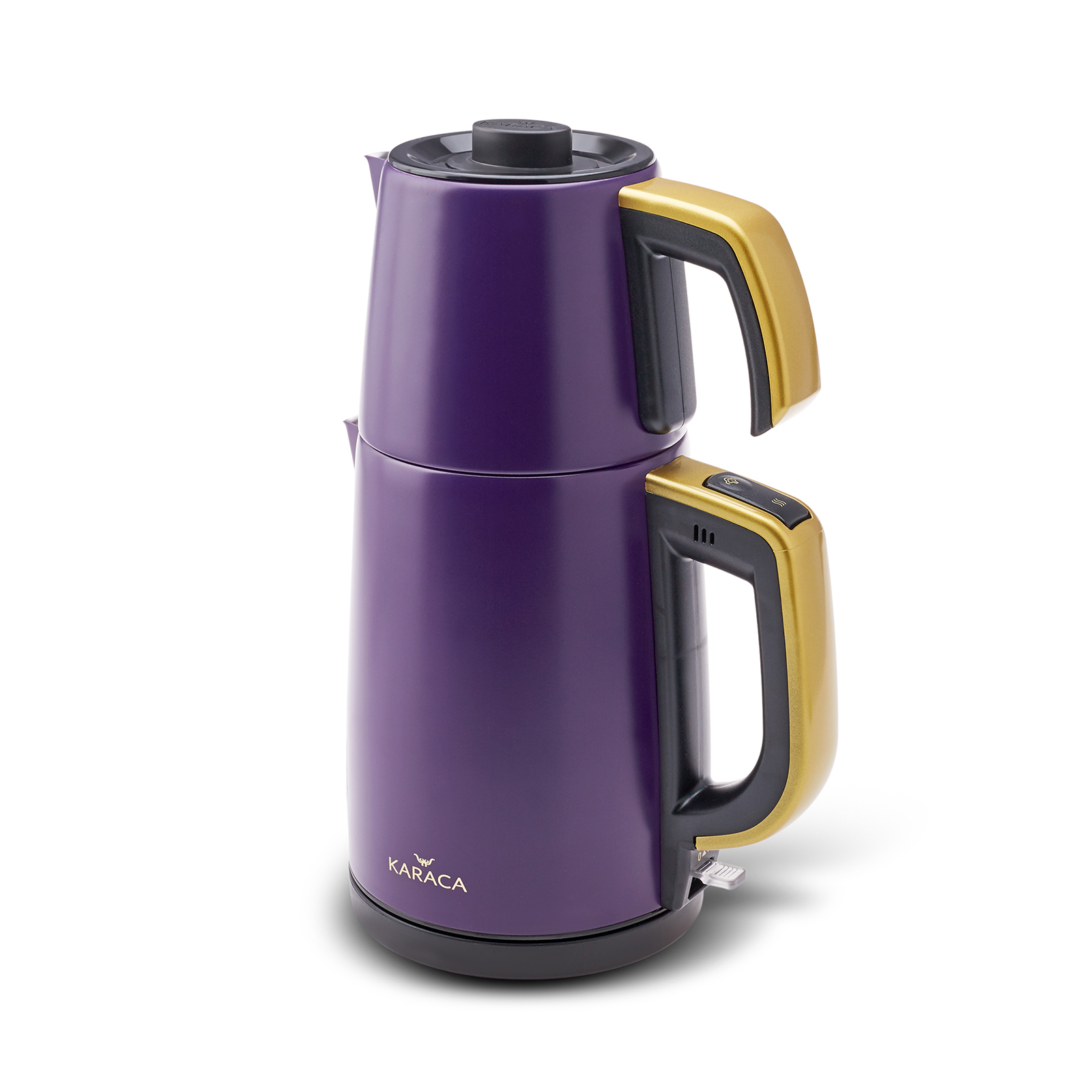 چای ساز برقی کاراجا مدل Retro بنفش