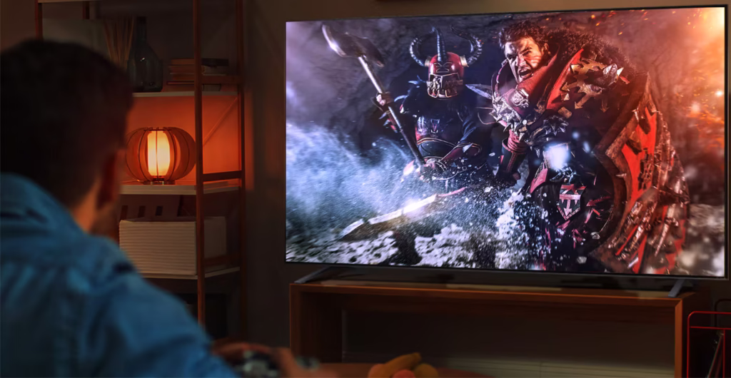 تلویزیون الجی مدل 43UT80006LA قابلیت حالت بازی Game Mode فروشگاه اینترنتی بانه خرید
