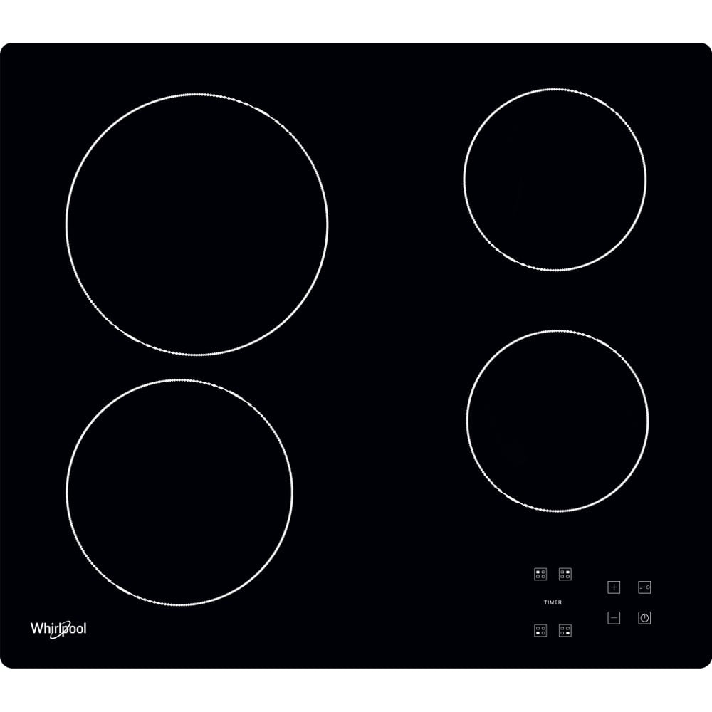 akt-8090-ne-hobs-1-min گاز صفحهای برقی ویرپول مدل AKT 8090 NE